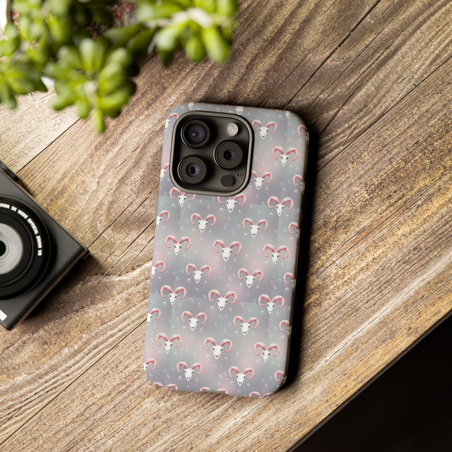 Tough Cases, Aries, Zodiac v2, Bubble Pattern