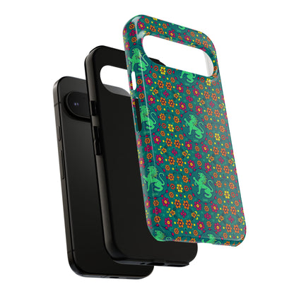 Tough Cases, Leo, Zodiac v3, Flower Pattern