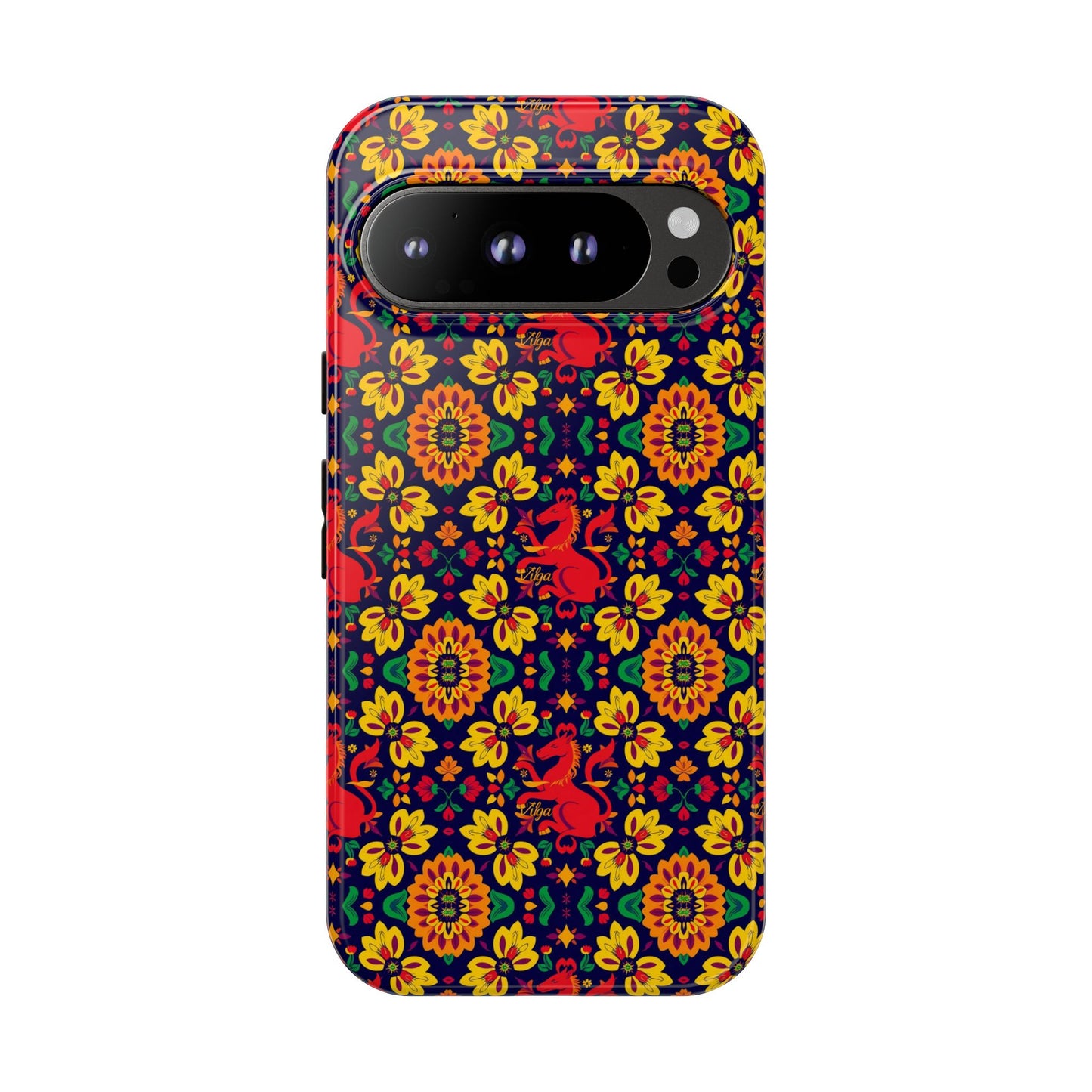 Tough Cases, Virgo, Zodiac v2, Flower Pattern