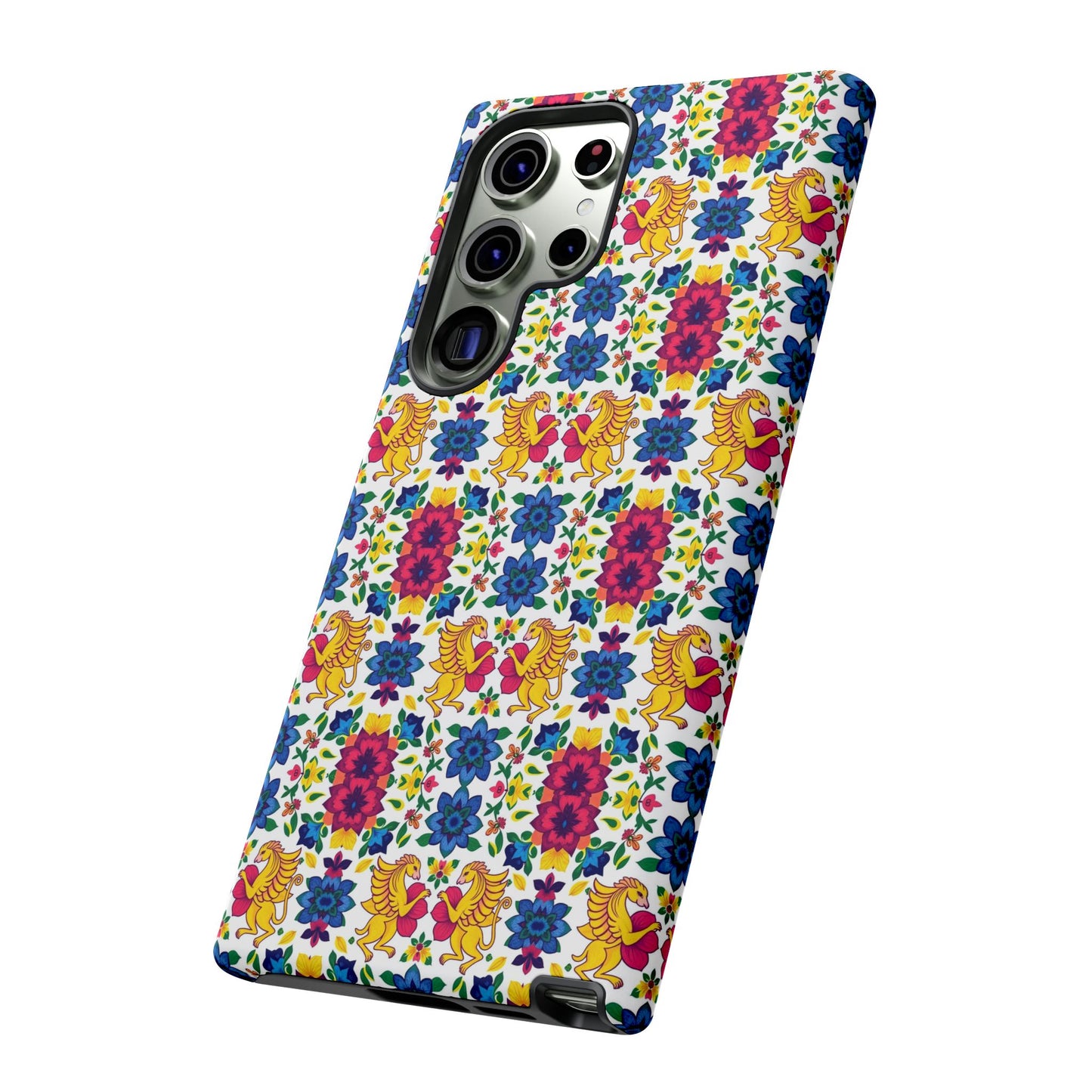 Tough Cases, Gemini, Zodiac, Flower Pattern