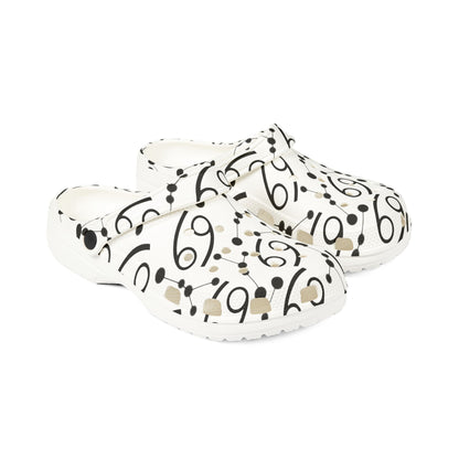 EVA Foam Rubber Shoes (AOP), Material 100% EVA, Cancer Zodiac Design