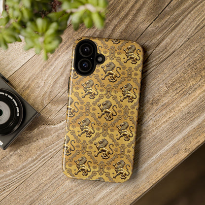 Tough Cases, Leo, Zodiac, Metal Pattern