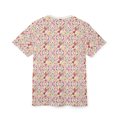 Unisex Cut & Sew T-Shirt, AOP, Sagittarius, Zodiac, Pattern