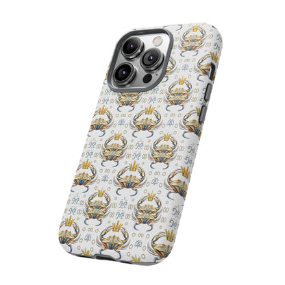 Tough Cases, Cancer, Zodiac v1, Metal Pattern