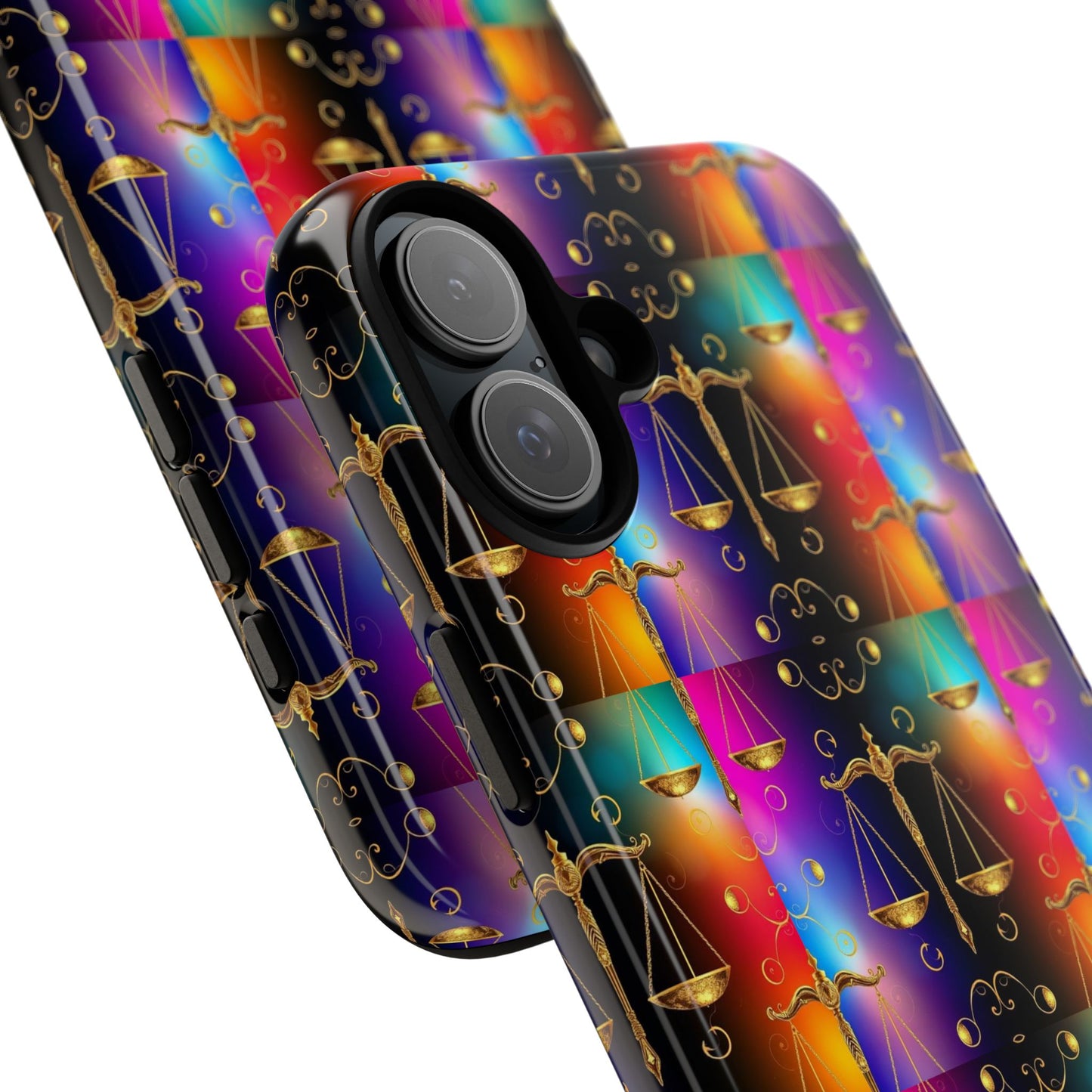 Tough Cases, Libra, Zodiac v1, Metal Pattern