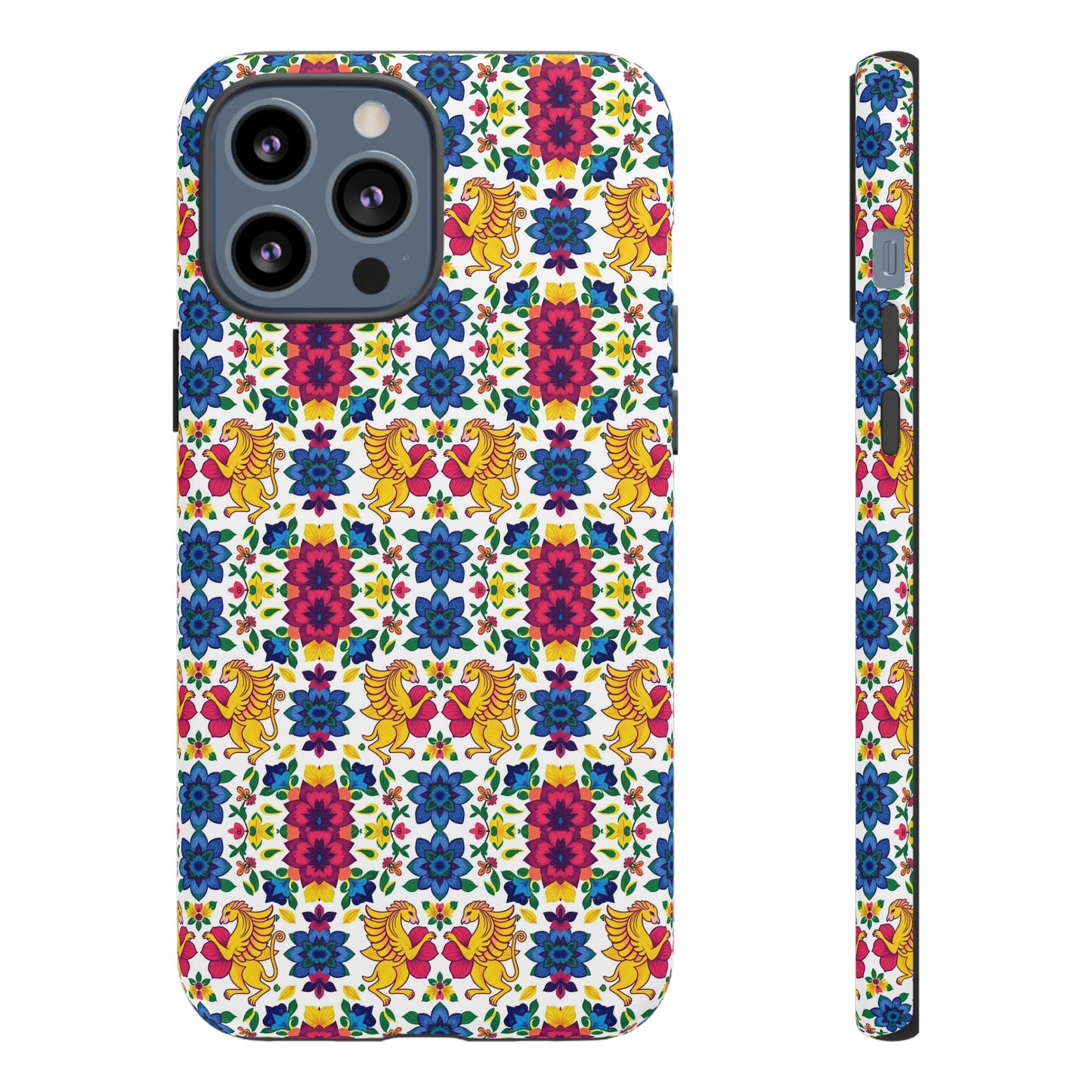 Tough Cases, Gemini, Zodiac, Flower Pattern