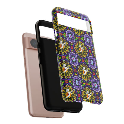 Tough Cases, Sagittarius, Zodiac v1, Flower Pattern