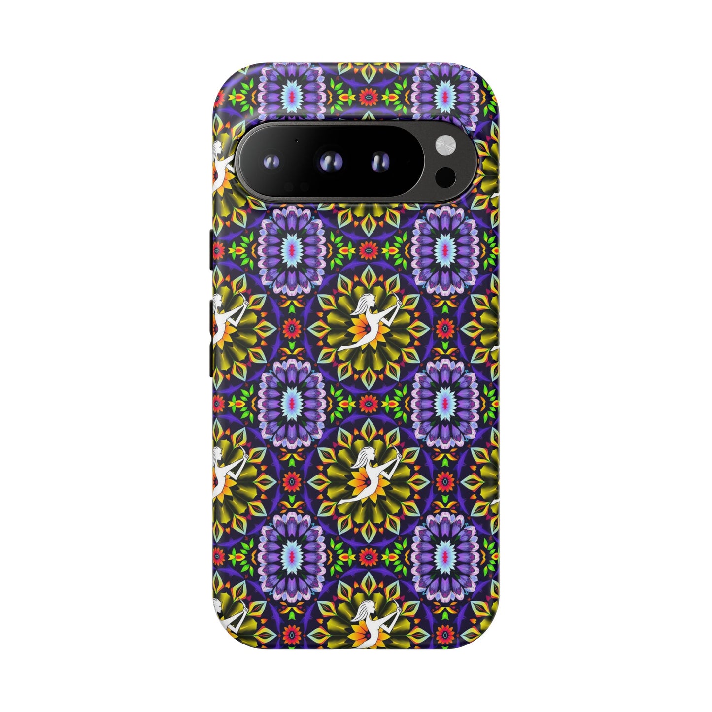 Tough Cases, Sagittarius, Zodiac v1, Flower Pattern