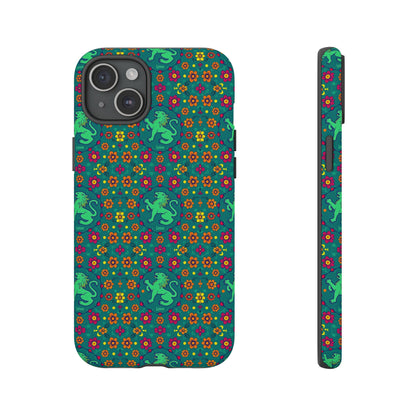 Tough Cases, Leo, Zodiac v3, Flower Pattern