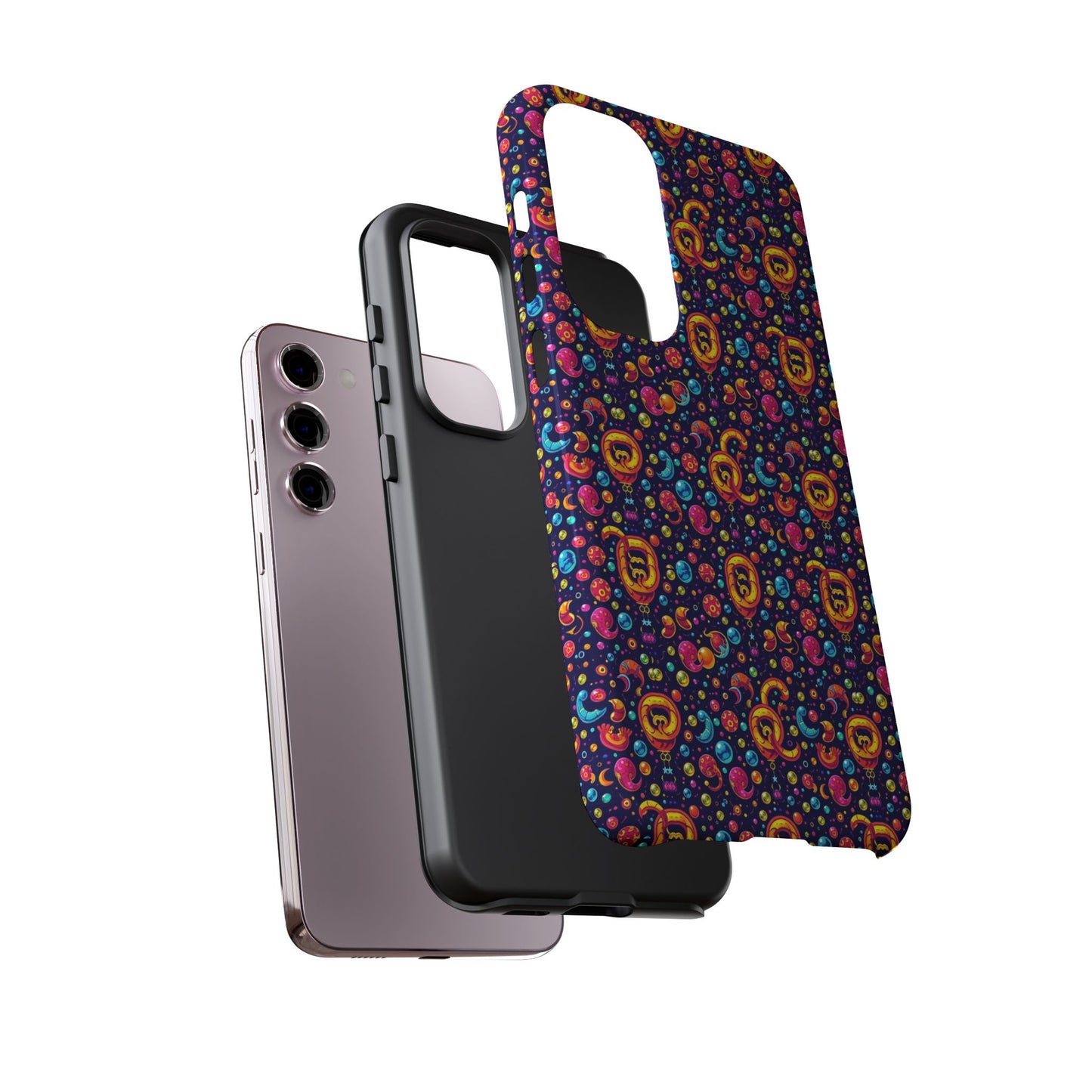 Tough Cases, Aquarius, Zodiac v1, Bubble Pattern