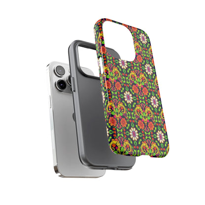 Tough Cases, Aries, Zodiac v4, Flower Pattern
