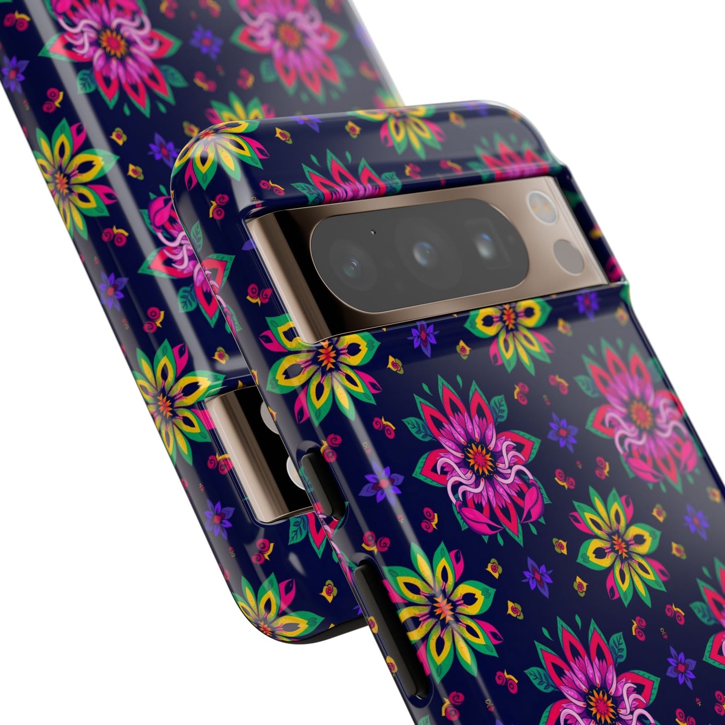 Tough Cases, Scorpio, Zodiac v4, Flower Pattern