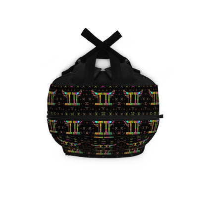 Backpack, Gemini, Zodiac v1, Metal Pattern
