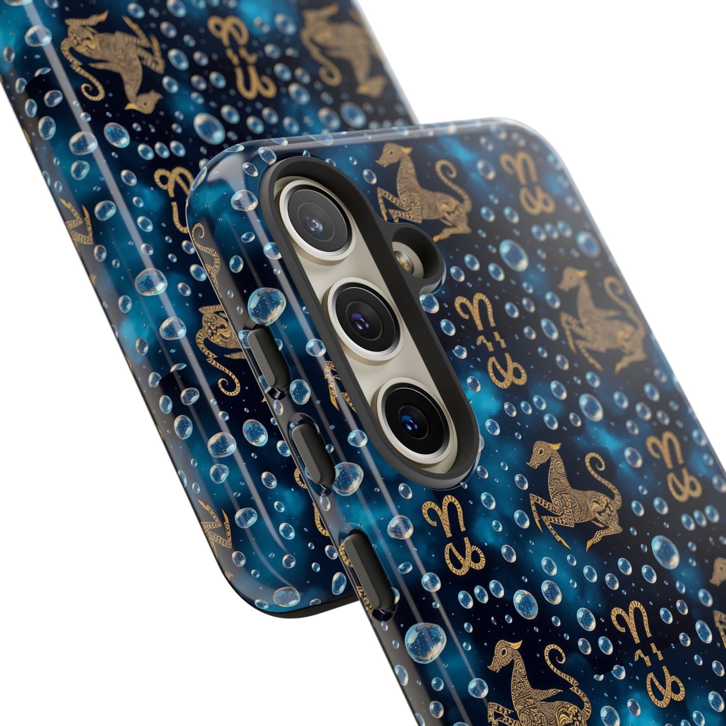 Tough Cases, Capricorn, Zodiac, Bubble Pattern