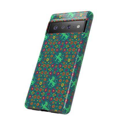Tough Cases, Leo, Zodiac v3, Flower Pattern