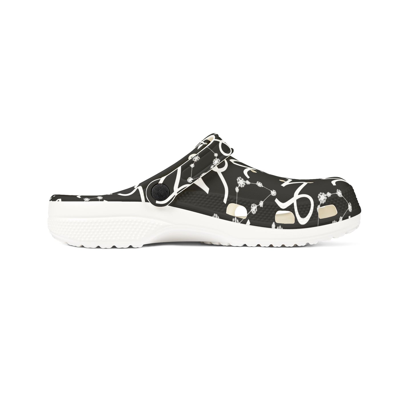 EVA Foam Rubber Shoes (AOP), Material 100% EVA, Capricorn Zodiac Design