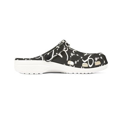 EVA Foam Rubber Shoes (AOP), Material 100% EVA, Capricorn Zodiac Design