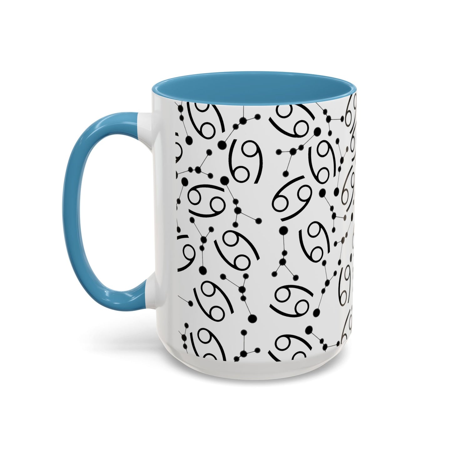 Accent Coffee Mug with the Cancer sign (11, 15oz)