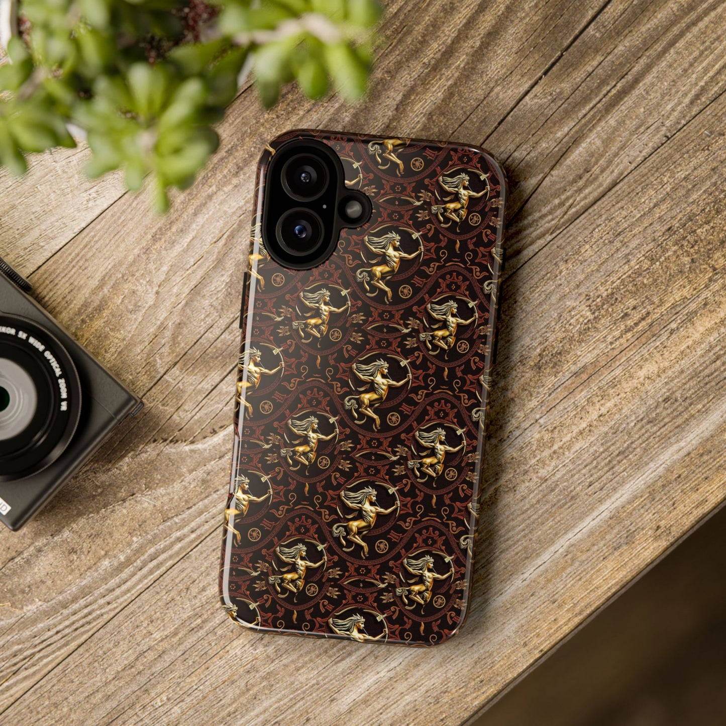 Tough Cases, Sagittarius, Zodiac, Metal Pattern