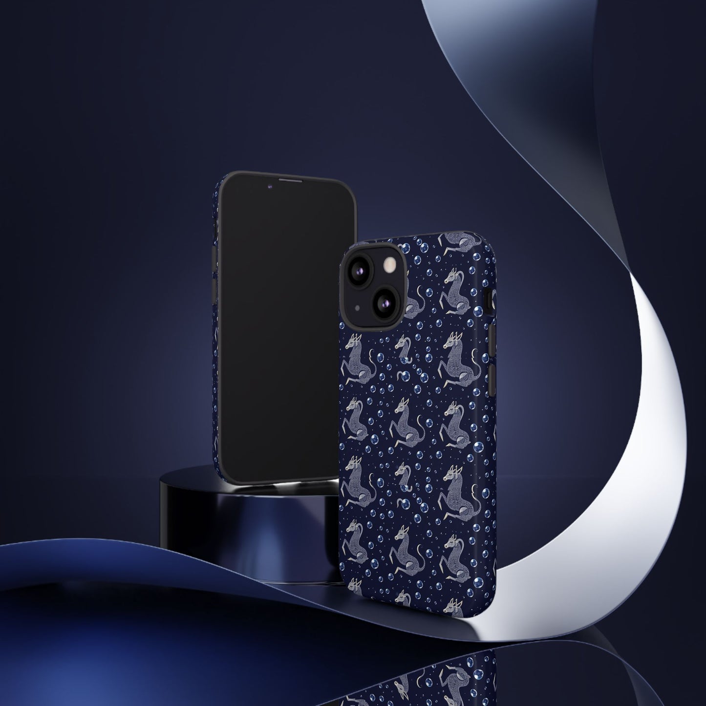 Tough Cases, Capricorn, Zodiac v2, Bubble Pattern