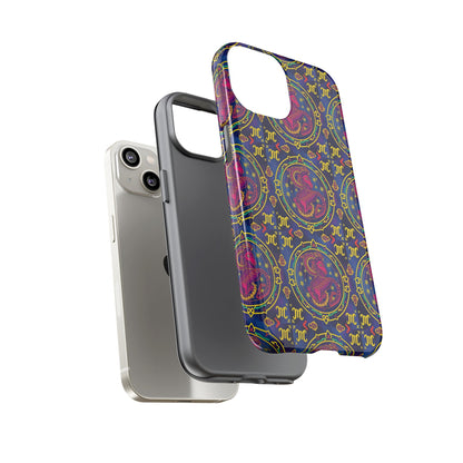 Tough Cases, Capricorn, Zodiac, Metal Pattern
