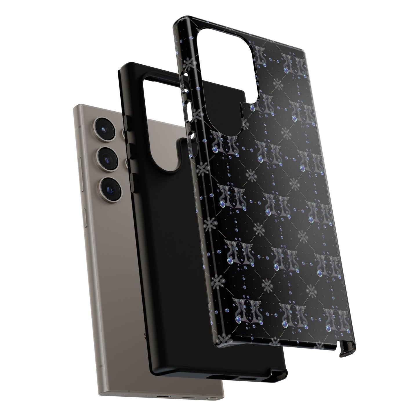 Tough Cases, Gemini, Zodiac, Bubble Pattern
