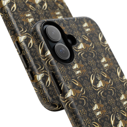 Tough Cases, Cancer, Zodiac, Metal Pattern