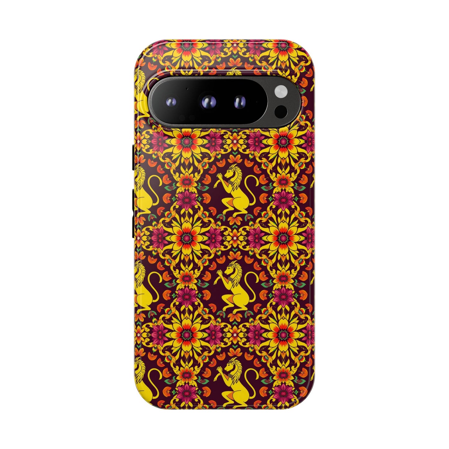 Tough Cases, Virgo, Zodiac v1, Flower Pattern