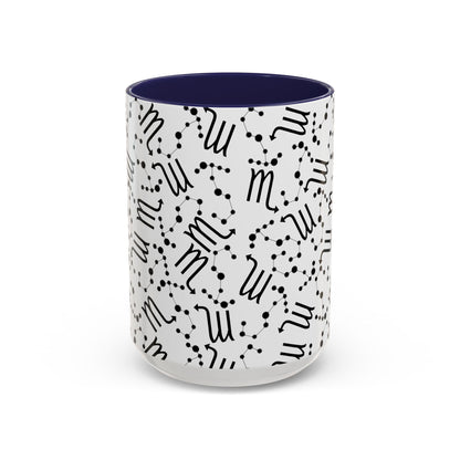 Accent Coffee Mug with the Scorpio sign (11, 15oz)