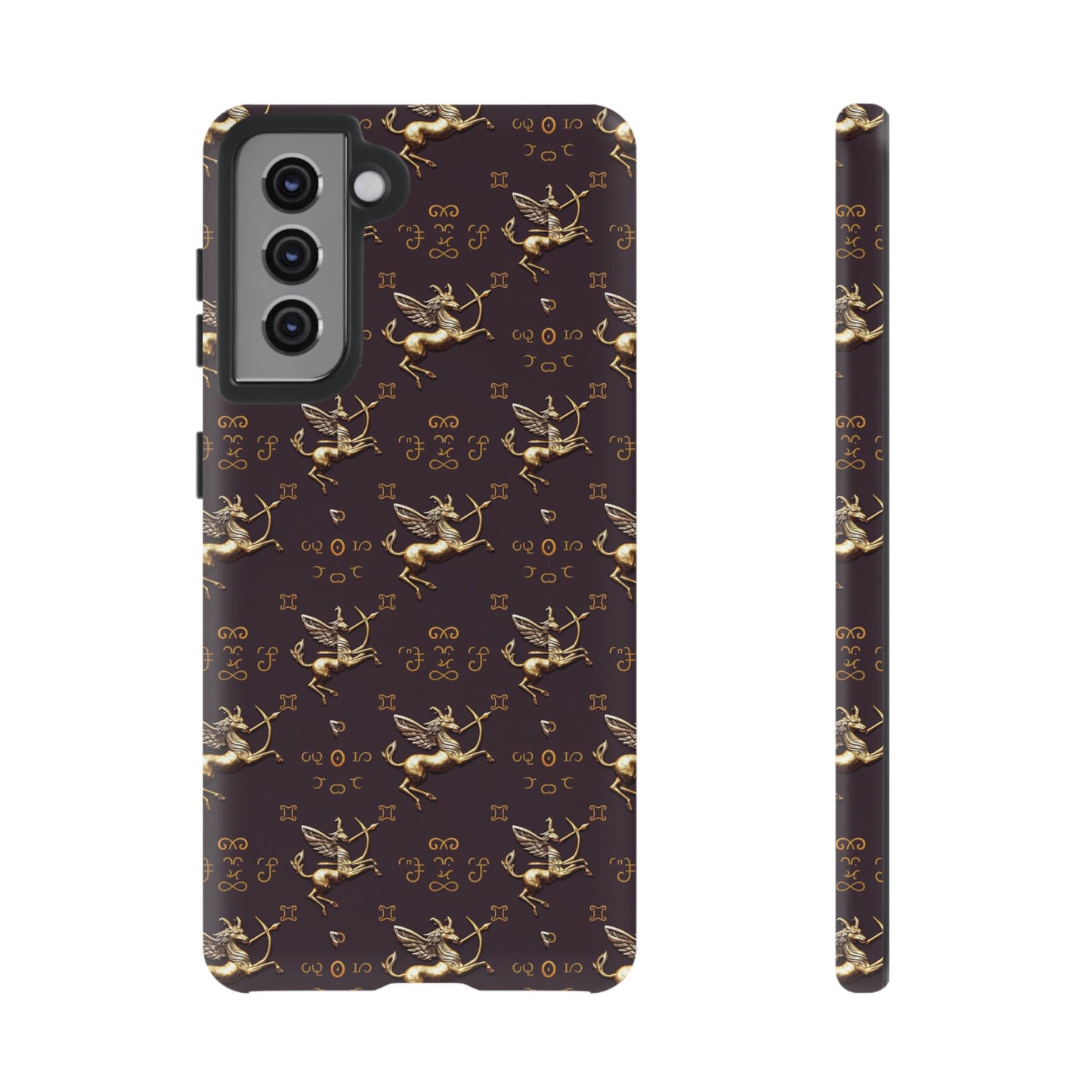 Tough Cases, Sagittarius, Zodiac v3, Metal Pattern