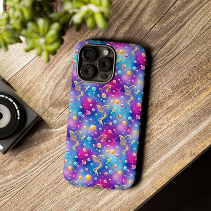 Tough Cases, Sagittarius, Zodiac v3, Bubble Pattern
