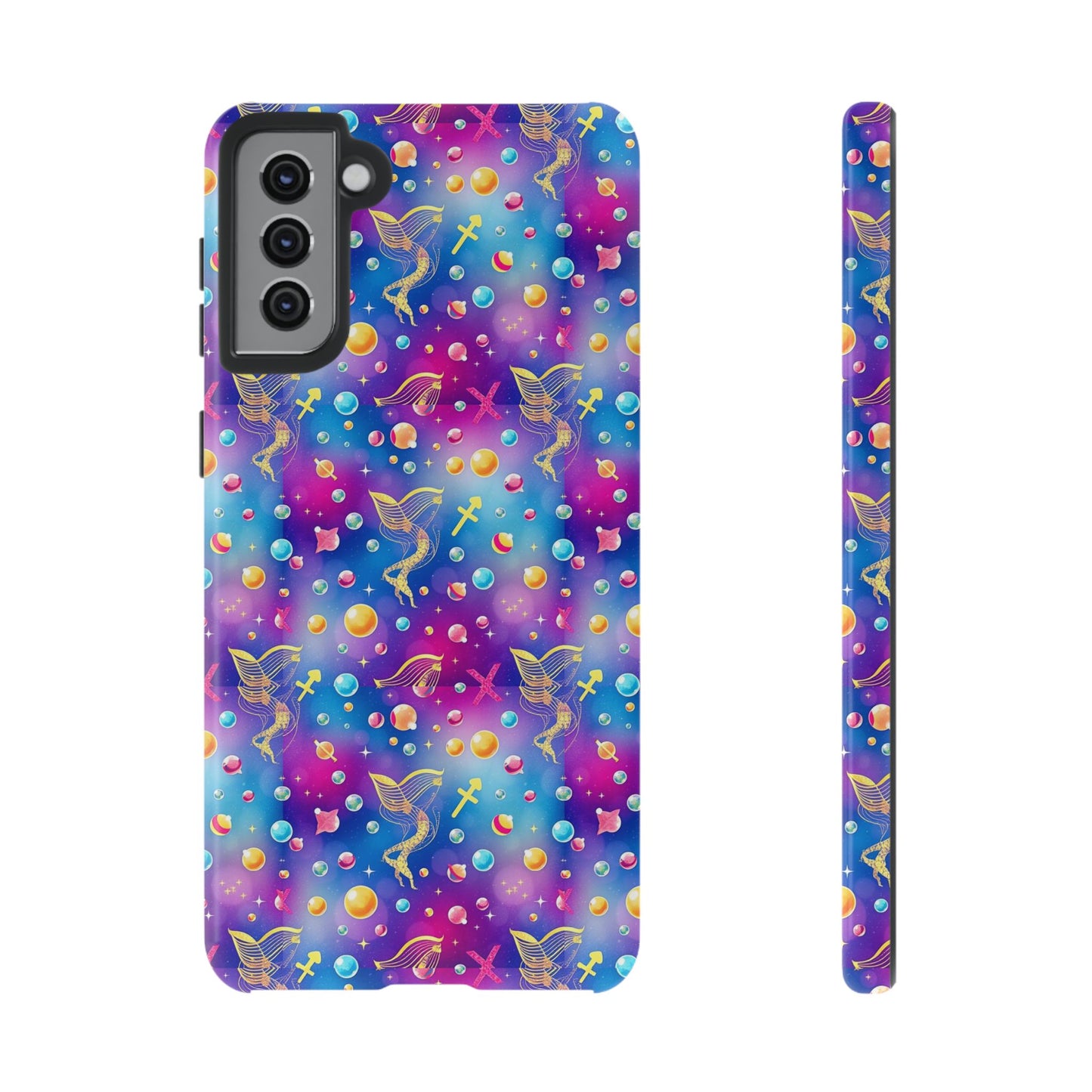 Tough Cases, Sagittarius, Zodiac v3, Bubble Pattern
