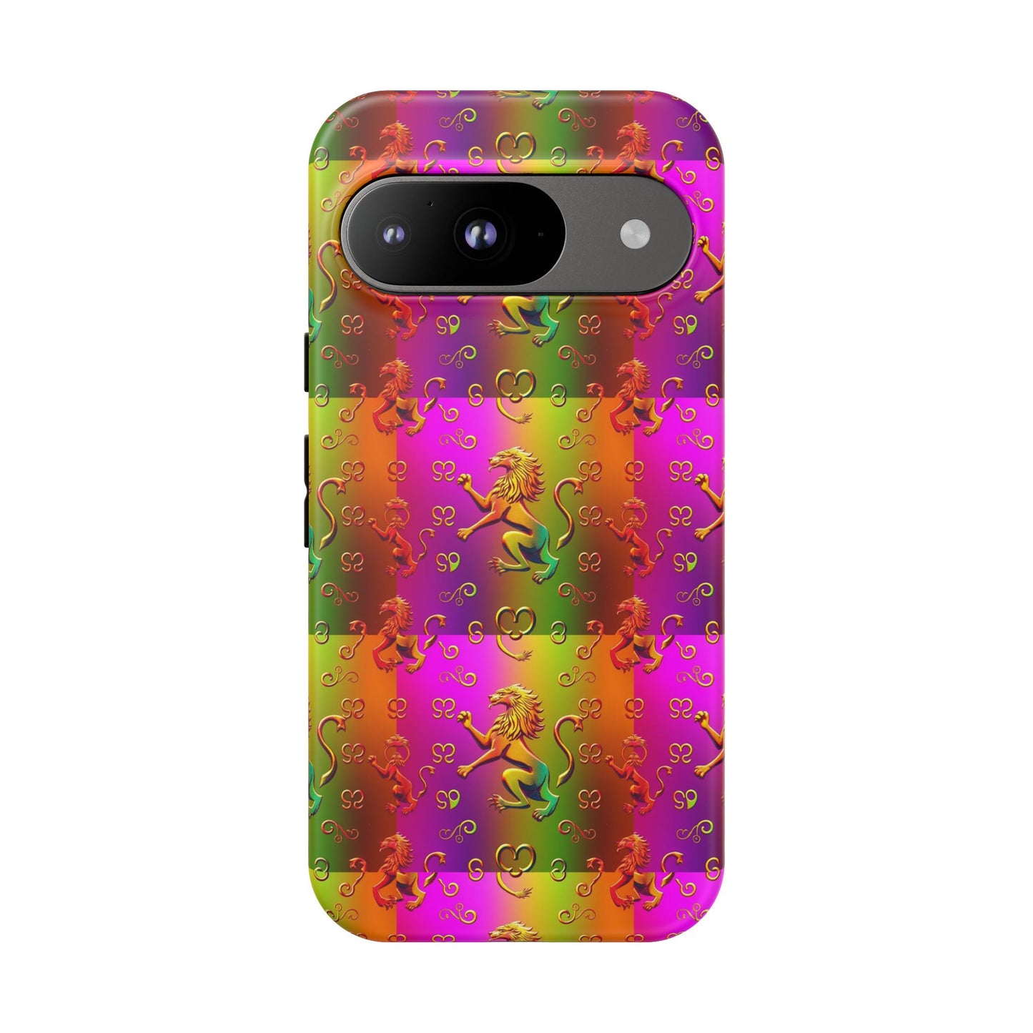 Tough Cases, Leo, Zodiac v1, Metal Pattern