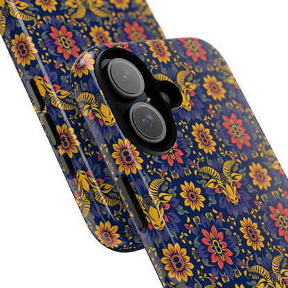 Tough Cases, Taurus, Zodiac v3, Flower Pattern
