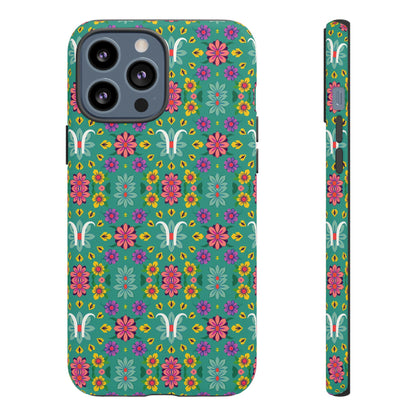 Tough Cases, Aquarius, Zodiac v4, Flower Pattern
