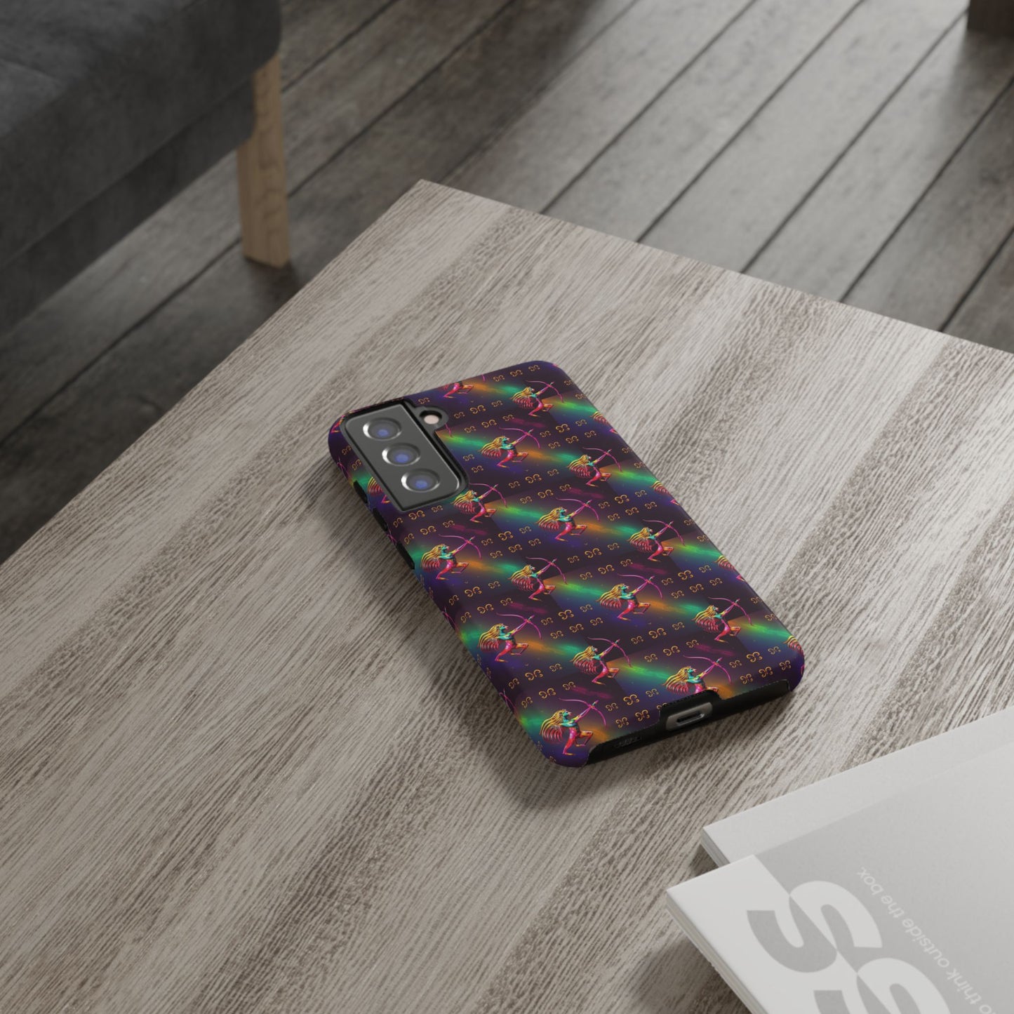 Tough Cases, Sagittarius, Zodiac v1, Metal Pattern