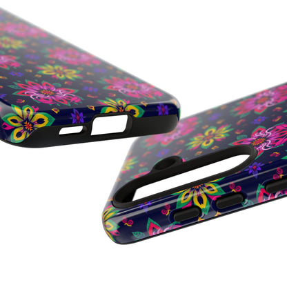 Tough Cases, Scorpio, Zodiac v4, Flower Pattern