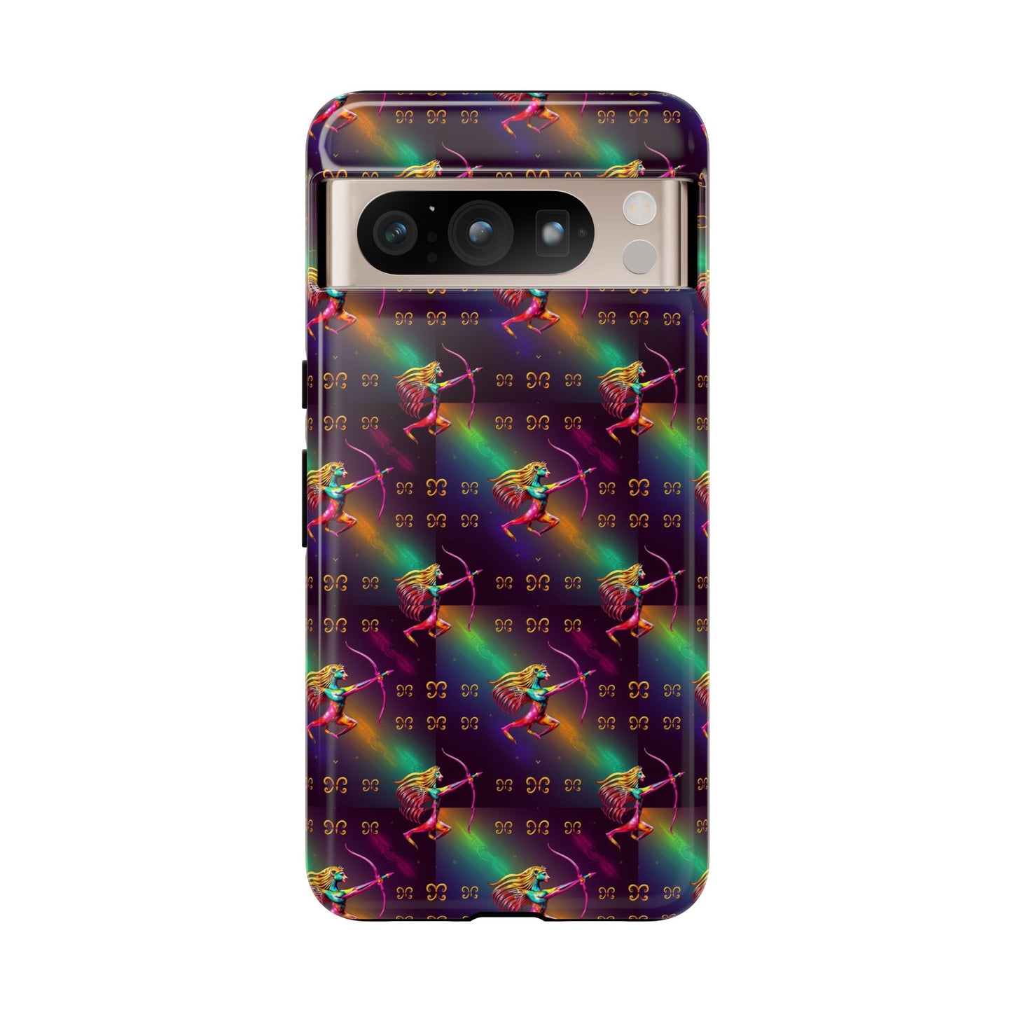 Tough Cases, Sagittarius, Zodiac v1, Metal Pattern