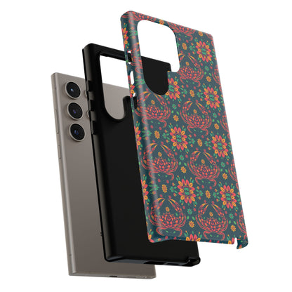 Tough Cases, Cancer, Zodiac v4, Flower Pattern