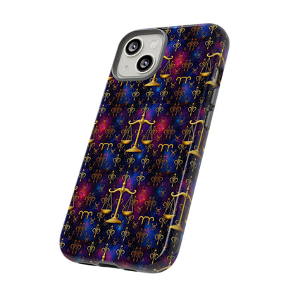 Tough Cases, Libra, Zodiac v2, Metal Pattern
