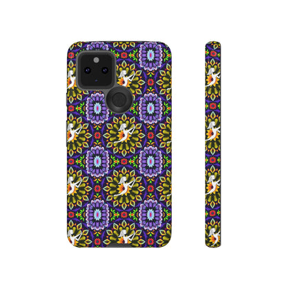 Tough Cases, Sagittarius, Zodiac v1, Flower Pattern