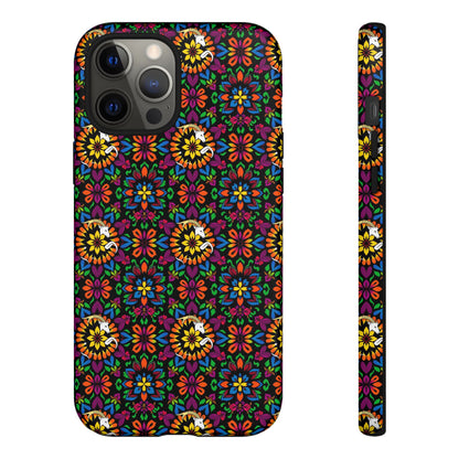 Tough Cases, Capricorn, Zodiac v2, Flower Pattern