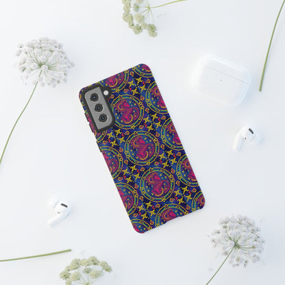 Tough Cases, Capricorn, Zodiac, Metal Pattern
