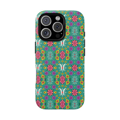 Tough Cases, Aquarius, Zodiac v4, Flower Pattern