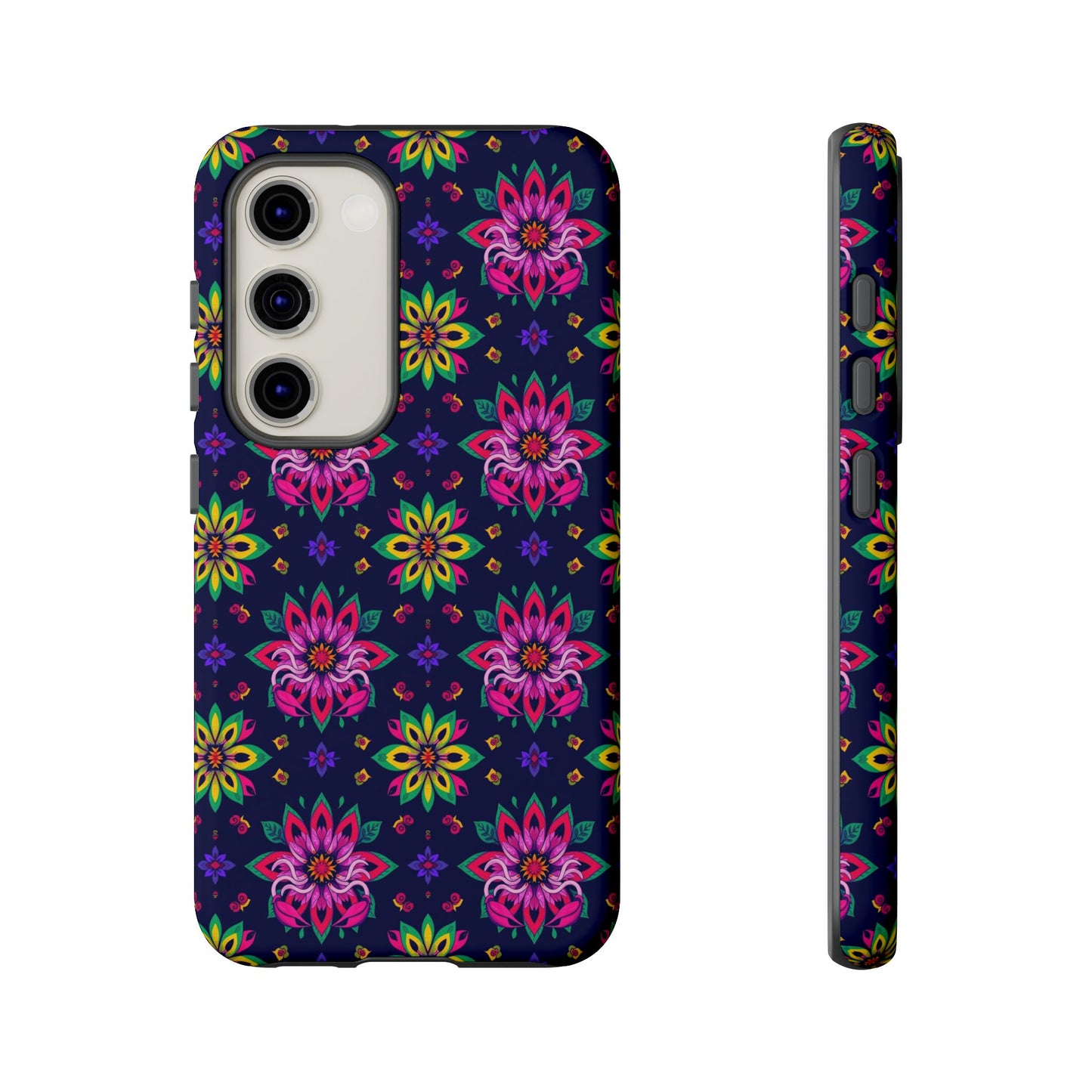 Tough Cases, Scorpio, Zodiac v4, Flower Pattern
