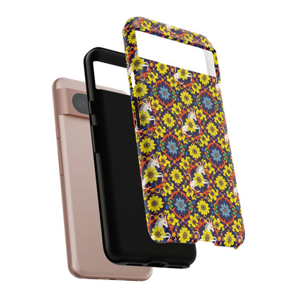Tough Cases, Aquarius, Zodiac v3, Flower Pattern
