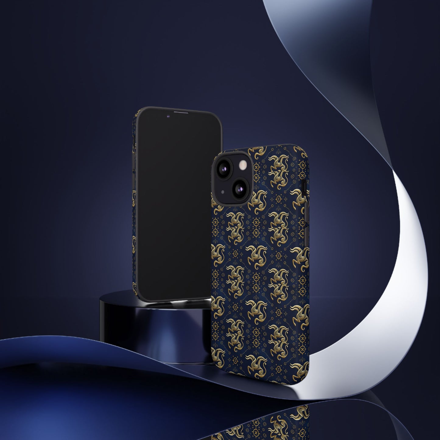 Tough Cases, Aquarius, Zodiac v2, Metal Pattern