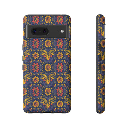 Tough Cases, Taurus, Zodiac v3, Flower Pattern
