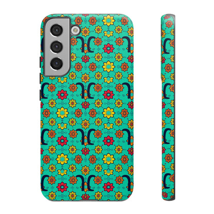 Tough Cases, Aquarius, Zodiac v2, Flower Pattern