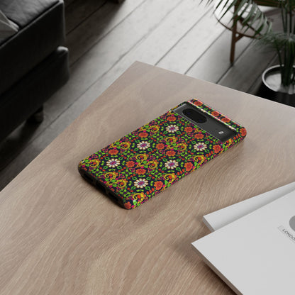 Tough Cases, Aries, Zodiac v4, Flower Pattern